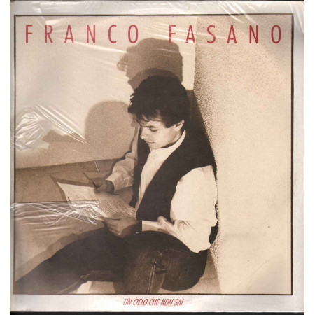 Franco Fasano ‎Lp Vinile Un Cielo Che Non Sai / CBS ‎466877 1 Sigillato