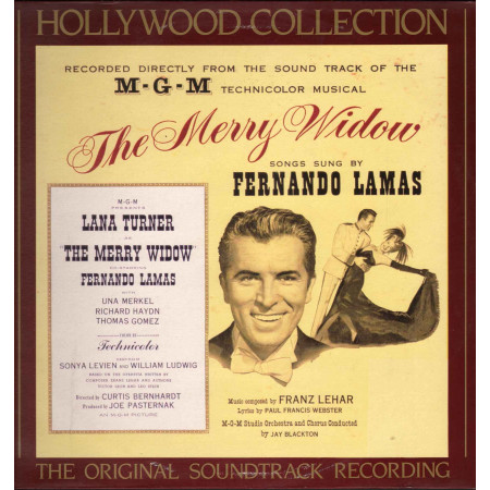 Fernando Lamas Lp Vinile The Merry Widow Holywood Collection Vol 21 / CBS Nuovo