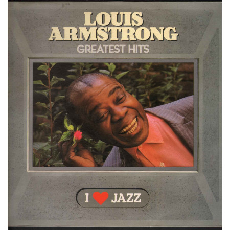 Louis Armstrong ‎Lp Vinile Greatest Hits I ♥ Jazz / CBS 21058 Nuovo