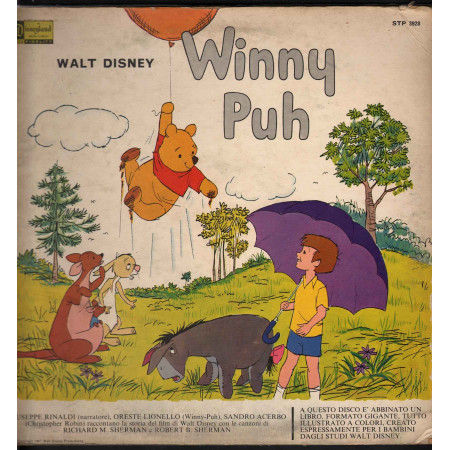 AA.VV. ‎Lp Vinile La Storia di Winny Puh / Disneyland ‎Stp 3928 Nuovo