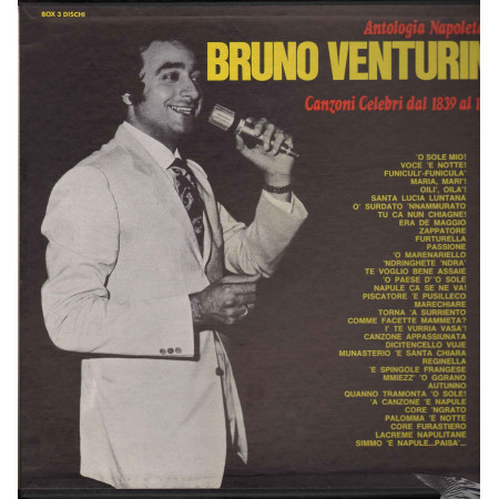 Bruno Venturini Lp Antologia Napoletana Canzoni Celebri Dal 1839 Al 1945
