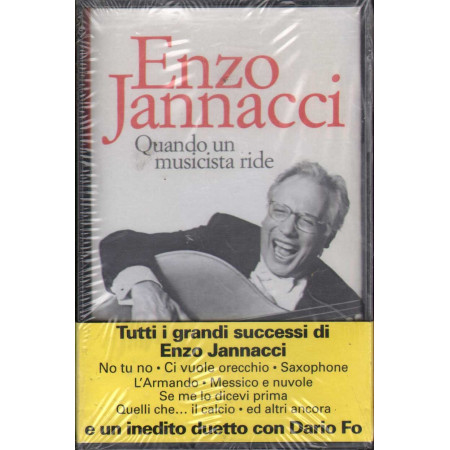 Enzo Jannacci MC7 Quando Un Musicista Ride / Columbia Sigillata 5099748943446