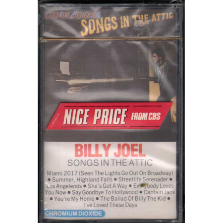 Billy Joel MC7 Songs In The Attic / Sigillato CBS ‎– 40-32364