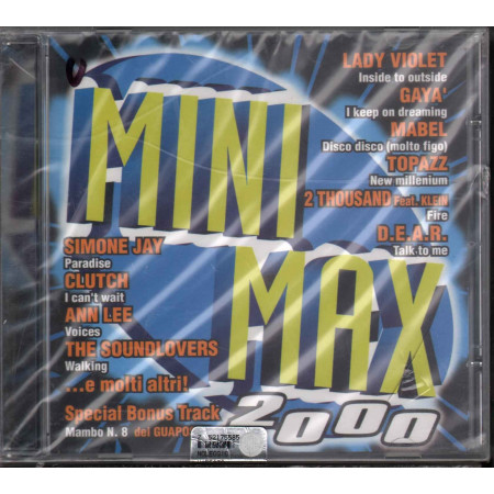 AA.VV. CD Mini Max 2000 / New Music NMCD 1103 Sigillato 0743217259822