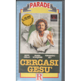 Cercasi Gesu' VHS Beppe Grillo / Luigi Comencini / Maria Schneider Sigillato