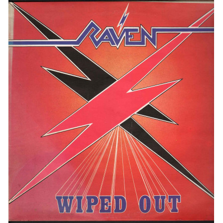 Raven ‎‎‎‎‎‎Lp Vinile Wiped Out / Neat Records Neat 1004 Nuovo