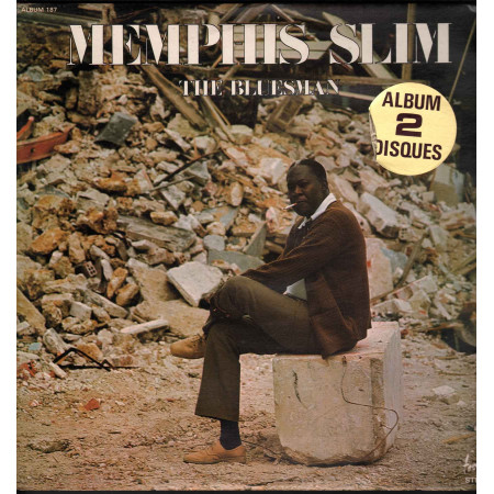 Memphis Slim 2 ‎‎‎Lp Vinile The Bluesman / Disques Festival ALBUM 187 Nuovo
