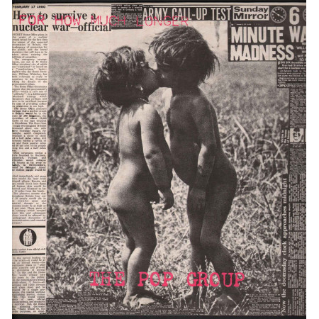 The Pop Group ‎Lp Vinile For How Much Longer Do We Tolerate Mass Murder? Nuovo