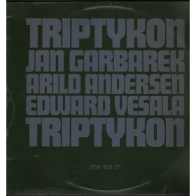 Jan Garbarek / Arild Andersen / Edward Vesala Lp Vinile Triptykon / ECM Nuovo Jan Garbarek / Arild Andersen / Edward Vesala Lp Vinile Triptykon / ECM Nuovo