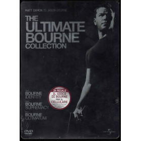 The Ultimate Bourne Collection Steelbox 3 DVD Matt Damon Sigillato The Ultimate Bourne Collection Steelbox 3 DVD Matt Damon Sigillato