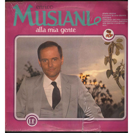 Enrico Musiani Lp Vinile Alla Mia Gente / Record Bazaar RB 339 Nuovo