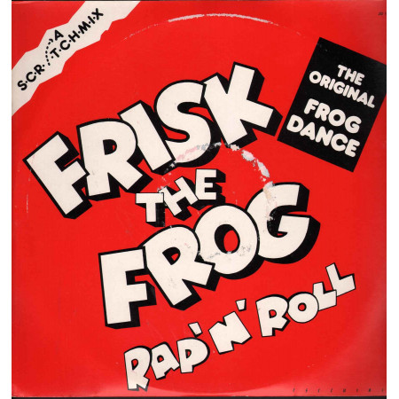 Frisk The Frog ‎‎‎‎Vinile 12" Rap 'N' Roll / Jumbo JO 12006 Nuovo