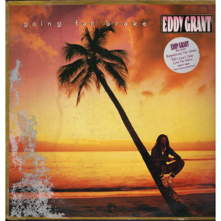 Eddy Grant Lp Vinile Going For Broke / ICE ‎ICELP 6001 Nuovo