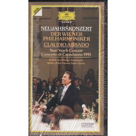 Claudio Abbado Wiener Philharmoniker VHS Neujahrskonzert In Wien 1991 Sigillato