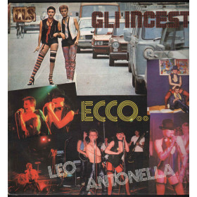 Gli Incesti Lp Vinile Ecco / CLS MD-TP 011 Nuovo Gli Incesti  Ecco / CLS MD-TP 011