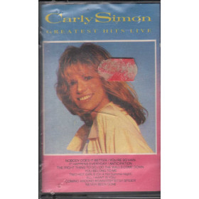 Carly Simon MC7 Greatest Hits Live / Arista Sigillata 4007194091964 Carly Simon MC7 Greatest Hits Live / Arista Sigillata 4007194091964