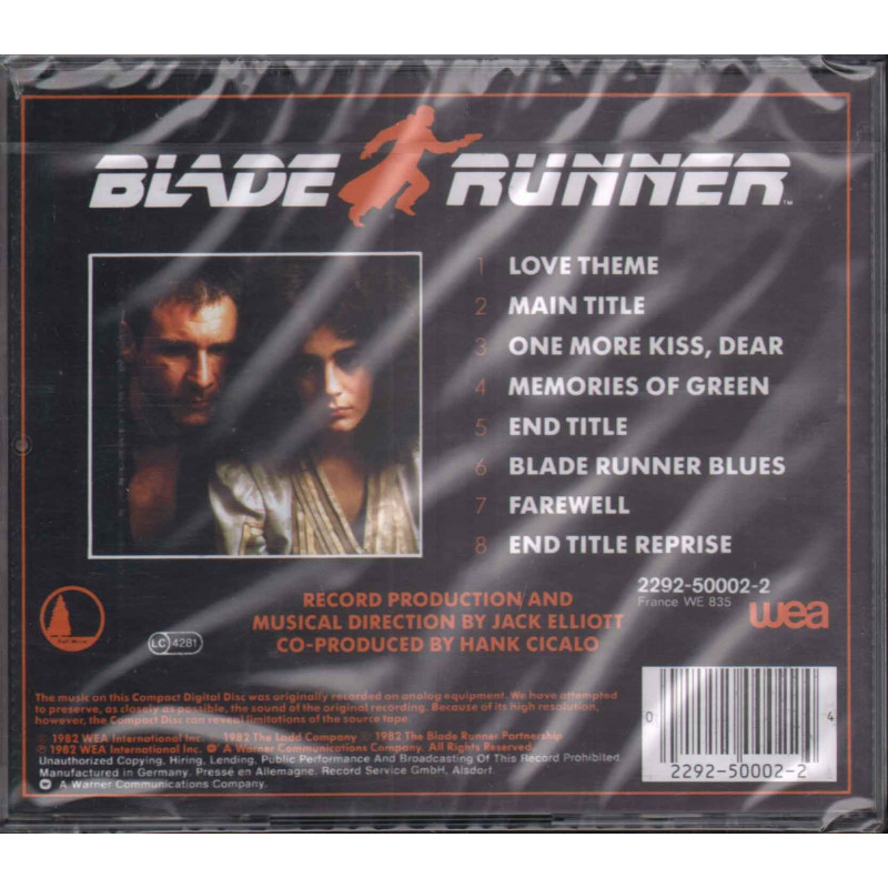 The New American Orchestra / Vangelis CD Blade Runner OST / Full Moon