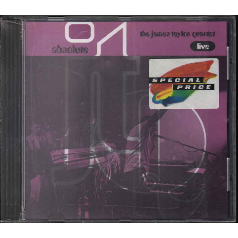 The James Taylor Quartet CD Absolute - J.T.Q. Live Sigillato 0731451157325 The James Taylor Quartet CD Absolute - J.T.Q. Live Sigillato 0731451157325