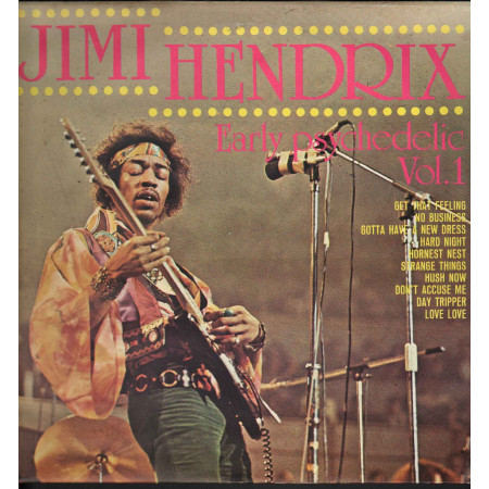 Jimi Hendrix - Early Psychedelic Vol 1 Ricordi ORL 8721 Orizzonte 