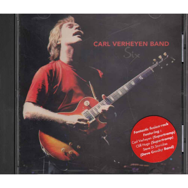 Carl Verheyen Band CD Six Nuovo 8712725713920 Carl Verheyen Band CD Six Nuovo 8712725713920