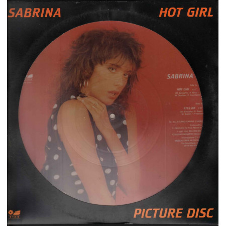 Sabrina  Hot Girl - Kiss Me Picture Disc / Five FM 313821 