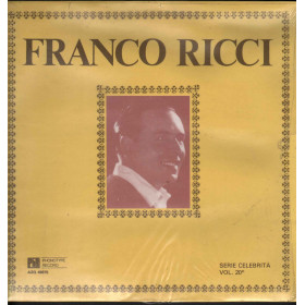 Franco Ricci Salvatore Sebastiano Lp Serie Celebrita Vol 20 Phonotype Sigillato Franco Ricci ( Salvatore Sebastiano) Serie Celebrita Vol 20 Phonotype