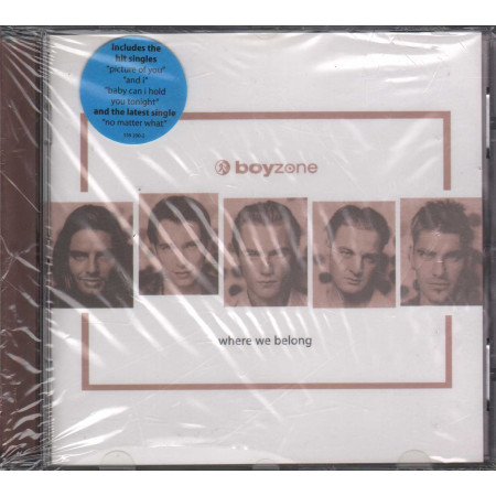 Boyzone - Where We Belong / Polydor ‎559 200-2 0731455920024