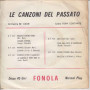Tony Costante 45 giri Serenata Celeste /Firenze Sogna Le Canzoni Del Passato