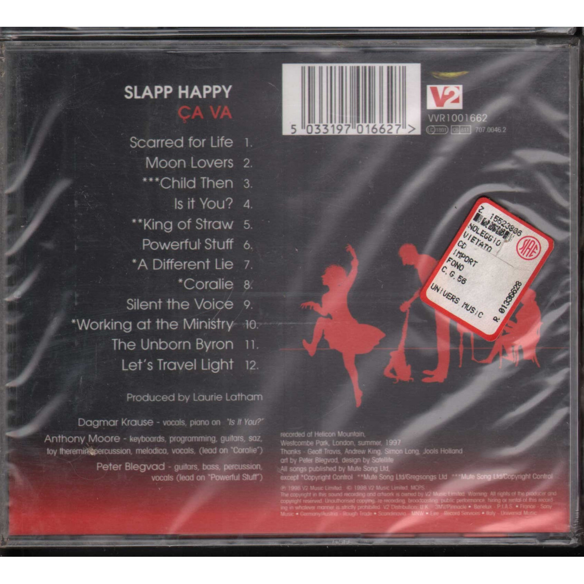 Slapp Happy - Ça Va (Ca Va) V2 VVR1001662 - 5033197016627