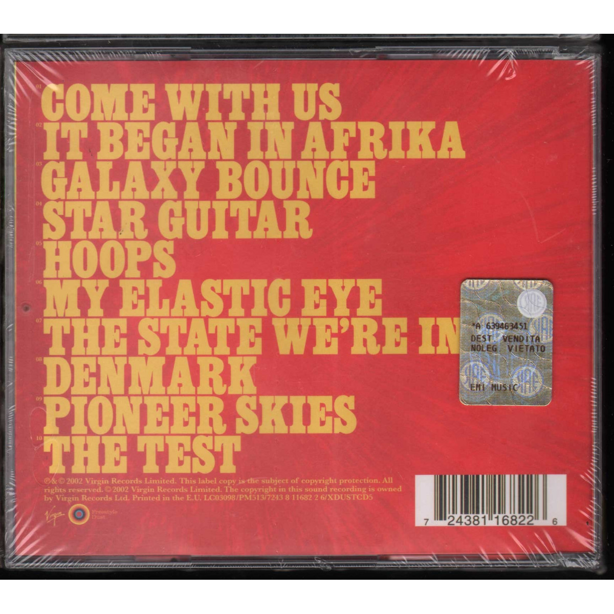 The Chemical Brothers CD Come With Us / Freestyle Dust XDUSTCD5