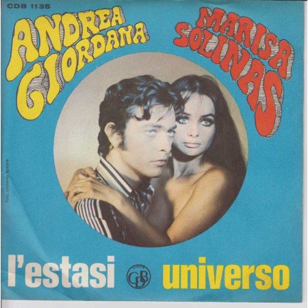 A.Giordana , M.Solinas 45 Giri L'Estasi / Universo CDB Disco