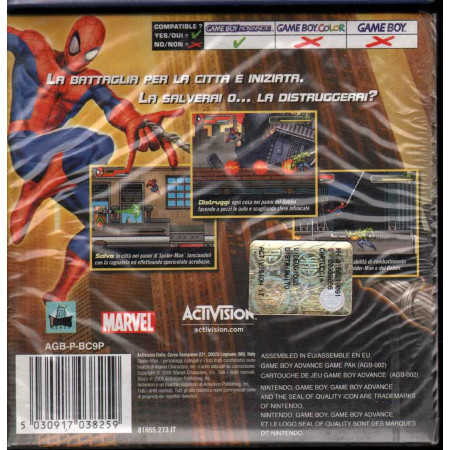 Spider-Man Battle For New York GBA  5030917038259
