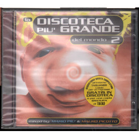 Mario Piu' & Mauro Picotto CD La Discoteca Piu' Grande Del Mondo 2 8012842116520 Mario Piu' & Mauro Picotto CD La Discoteca Piu' Grande Del Mondo 2 Sigillato 8012842116520