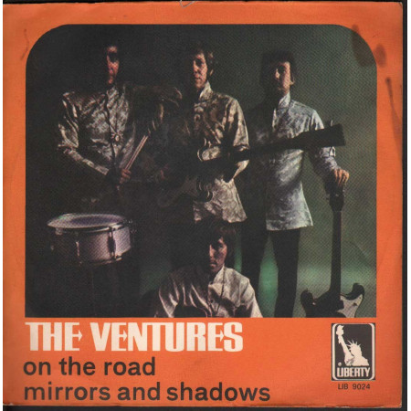 The Ventures ‎- On The Road / Mirrors And Shadows - Liberty LIB 9024 