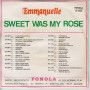 George Papas 45 Giri  Emmanuelle / Sweet Was My Rose SP 8068  Nuovo