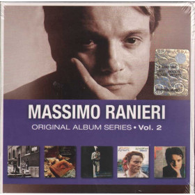 Massimo Ranieri 5 CD Original Album Series Vol 2 / Rhino 5052498414253 Sigillato Massimo Ranieri Box 5 CD Original Album Series  Vol 2 5052498414253