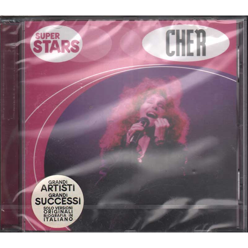 Cher CD Super Stars Nuovo Sigillato RARO 0606949052829 Cher CD Super Stars Nuovo Sigillato RARO 0606949052829