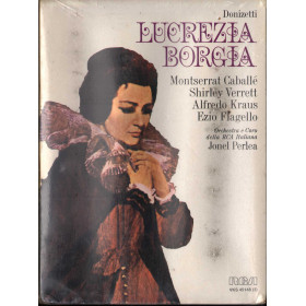 Jonel Perlea, Donizetti 3x MC7 Lucrezia Borgia / RCA VKS 45148 Sigillata Jonel Perlea, Donizetti 3x MC7 Lucrezia Borgia / RCA VKS 45148 Sigillata