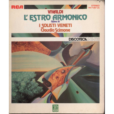 Vivaldi, Scimone 3 MC7 L'Estro Armonico Opera 3 / RCA - VK 71267 Nuova