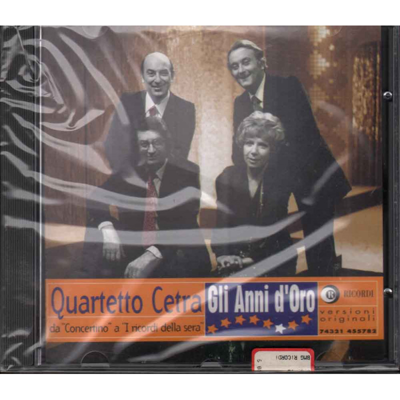 Quartetto Cetra CD Gli Anni D'Oro - BMG Nuovo Sigilatto 0743214557822 Quartetto Cetra CD Gli Anni D'Oro - BMG Nuovo Sigilatto 0743214557822
