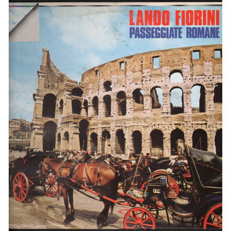 Lando Fiorini Lp Vinile Passeggiate Romane / Ricordi ORL 8088 Nuovo