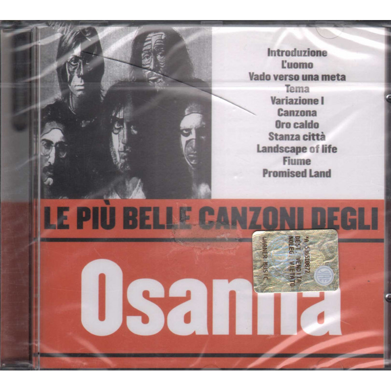 Osanna CD Le Piu' Belle Canzoni Degli Osanna Nuovo Sigillato 5051011197321 Osanna CD Le Piu' Belle Canzoni Degli Osanna Nuovo Sigillato 5051011197321