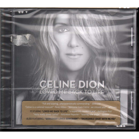 Celine Dion CD Loved Me Back To Life Nuovo Sigillato  0886971371529