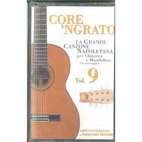 Del Vecchio MC7 La Grande Canzone Napoletana - Core 'Ngrato Vol 9 Sigillata Del Vecchio MC7 La Grande Canzone Napoletana - Core 'Ngrato Vol 9 Sigillata