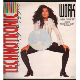 Technotronic Featuring Reggie Vinile 12" Work Nuovo 5099765733167 Technotronic Featuring Reggie Vinile 12" Work Nuovo 5099765733167