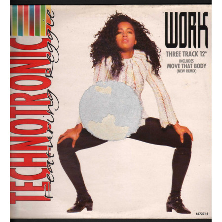 Technotronic Featuring Reggie ‎Vinile 12" Work Nuovo 5099765733167