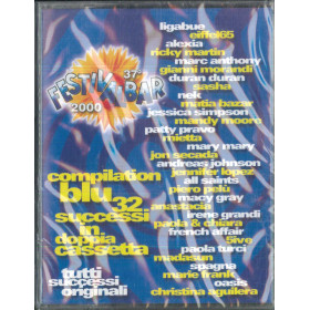 AA.VV 2x MC7 37 Festivalbar 2000 - Compilation Blu / COL 498325 4 Sigillata AA.VV 2x MC7 37° Festivalbar 2000 - Compilation Blu / COL 498325 4 Sigillata