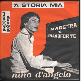 Nino D'Angelo Vinile 45 Giri 7" 'A Storia Mia / Maestra 'E Pianoforte Nuovo Nino D'Angelo Vinile 45 Giri 7" 'A Storia Mia / Maestra 'E Pianoforte Nuovo