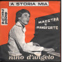 Nino D'Angelo Vinile 45 Giri 7" 'A Storia Mia / Maestra 'E Pianoforte Nuovo