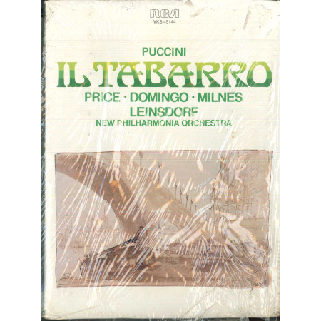 Puccini Price Domingo Milnes Leinsdorf 3x MC7 Il Tabarro / VKS 45144 Sigillata